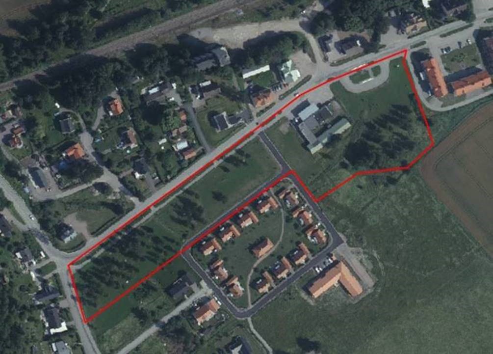 markområde för nya bostäder