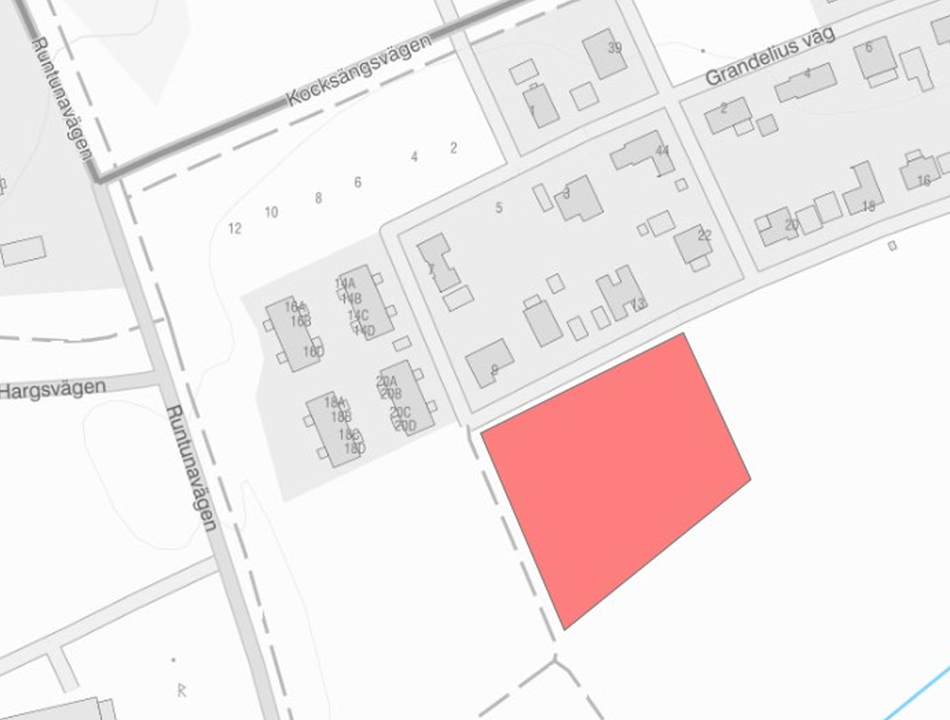 kartbild &ouml;ver placering i Stenbro