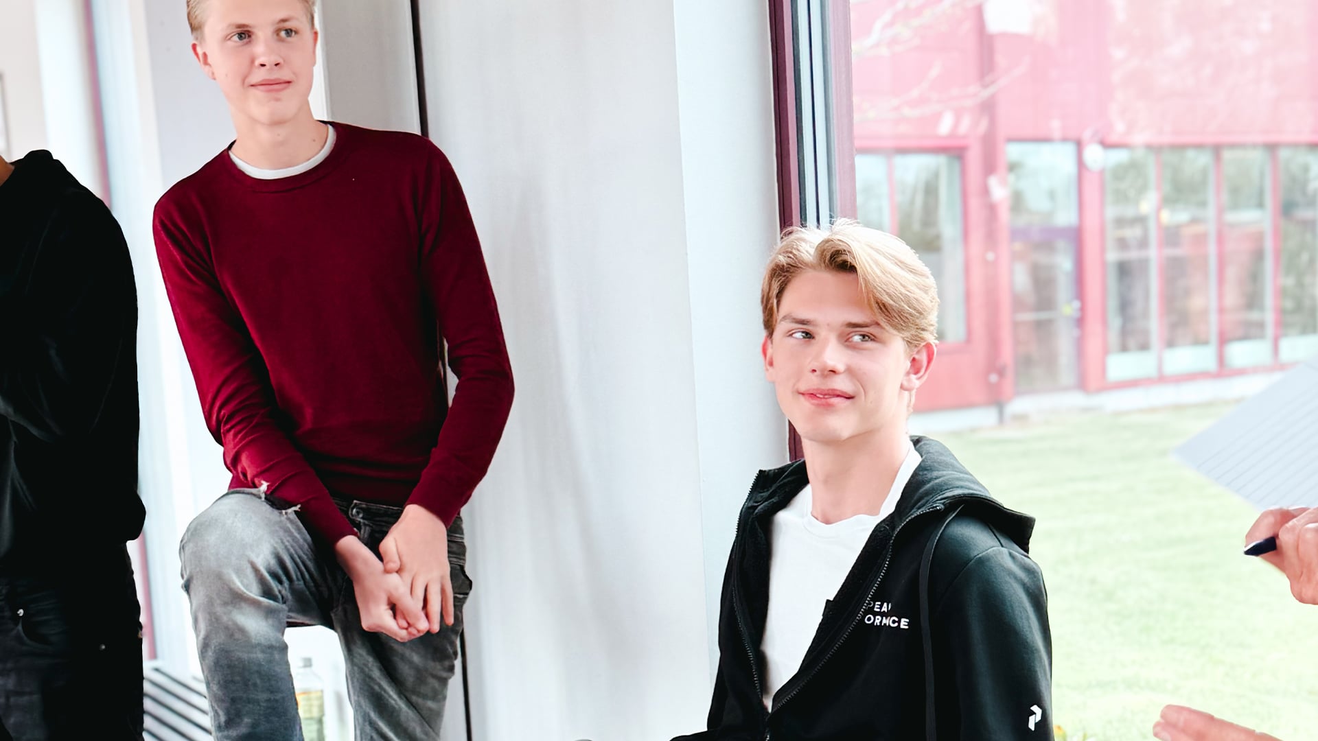 Porträttbild på elever