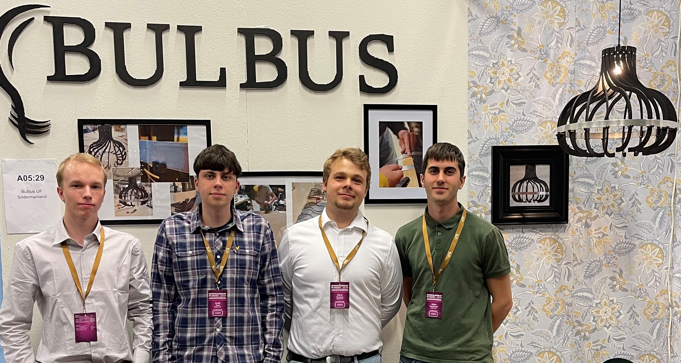 Bulbus UF 2022 David, Arvid, Edivin och Adam vinnare Årets hantverkare (3).JPG