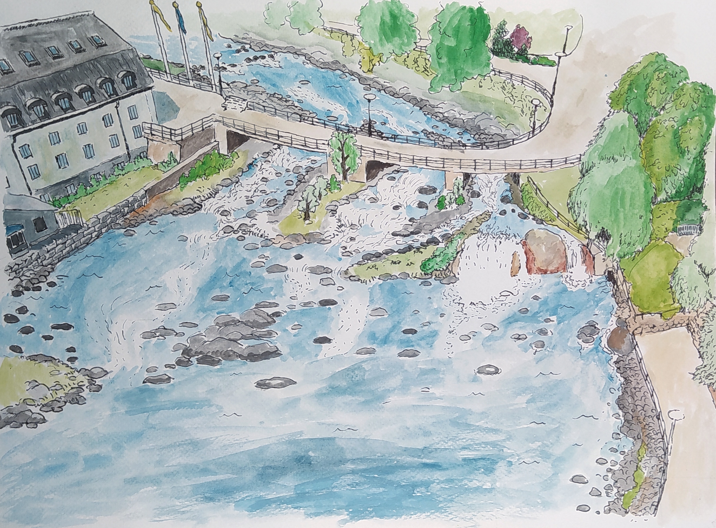Illustration över förslag Storhusfallet utrivning