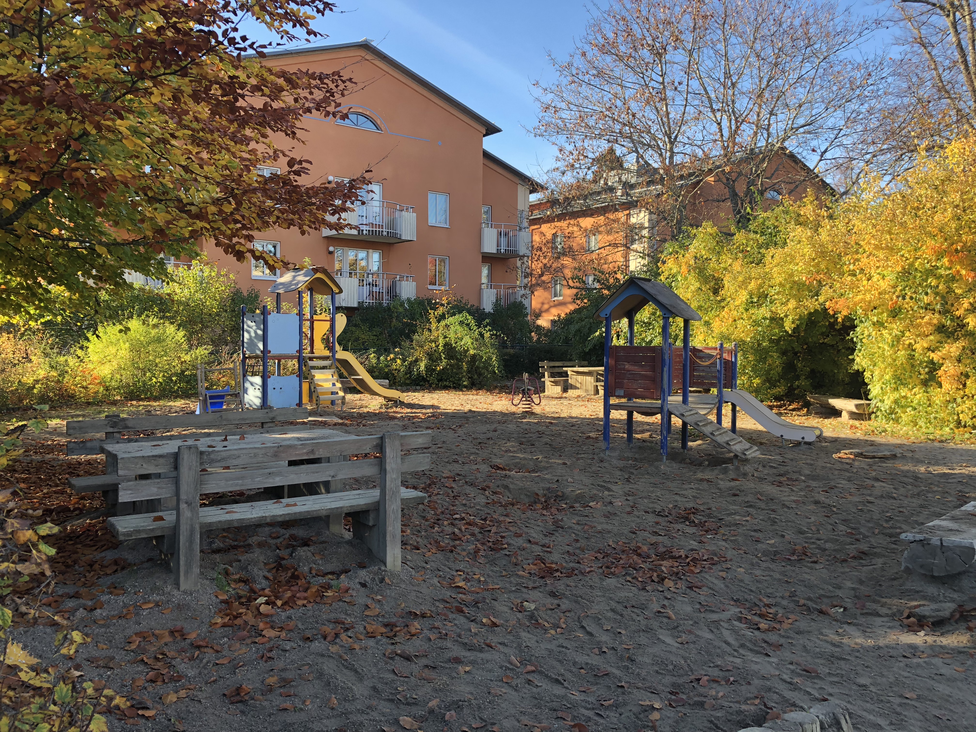 Lekplats på Annagårdens gård