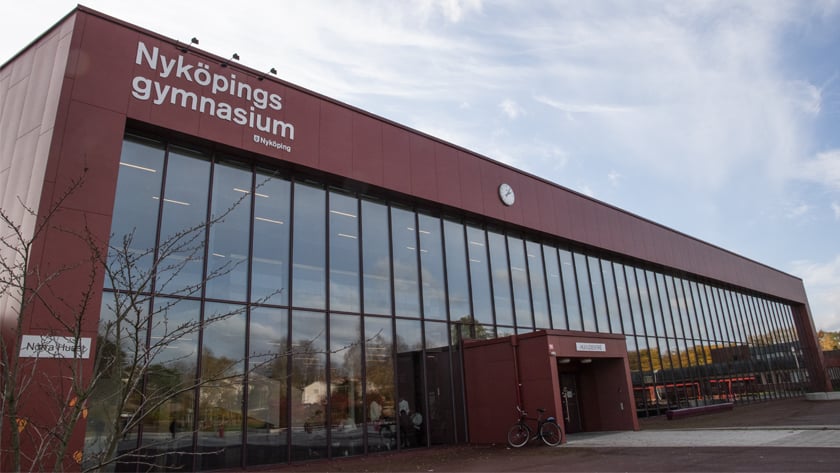 Skolbyggnad för Nyköpings gymnasium